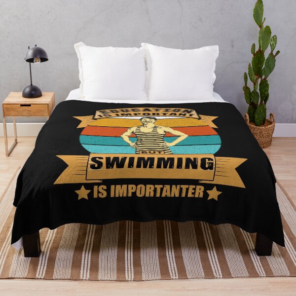 Item preview, Education is important but swimming designed and sold by Sage86.