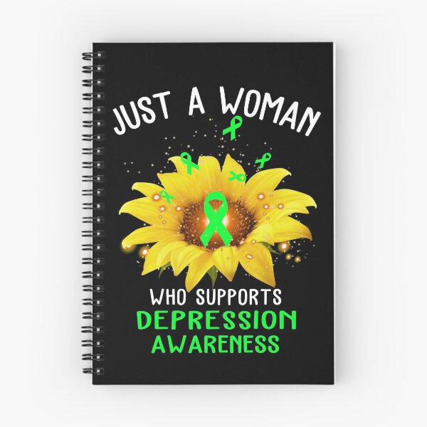 Item preview, Just A Woman Who Supports Depression Awareness designed and sold by KirstybShop.