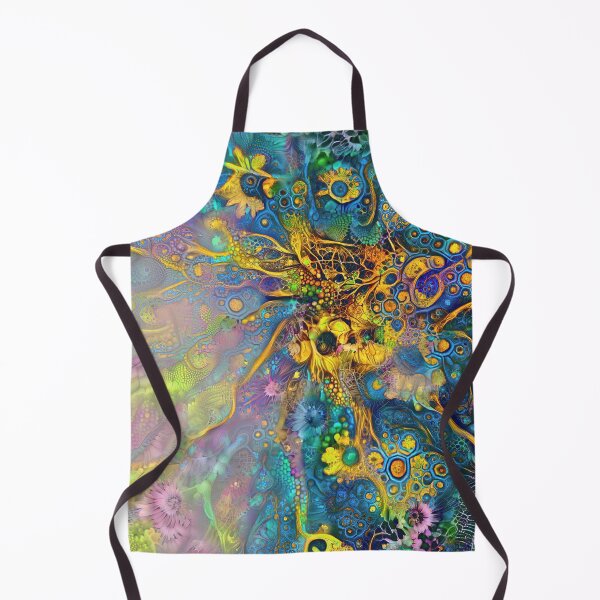 Item preview, Deepdream floral fractalize abstraction designed and sold by blackhalt.