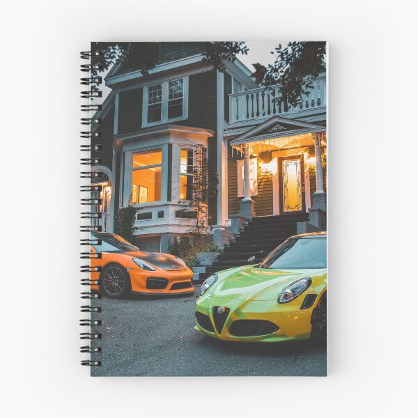 Item preview, Alpha Romeo exotic sports car in front of victorian mansion designed and sold by erikallen920.