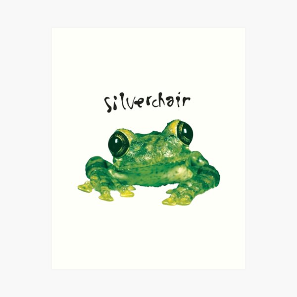 1995 RARE Silverchair - Frogstomp _95 Frog Double-Sided Concert Vintage T-Shirt Art Print