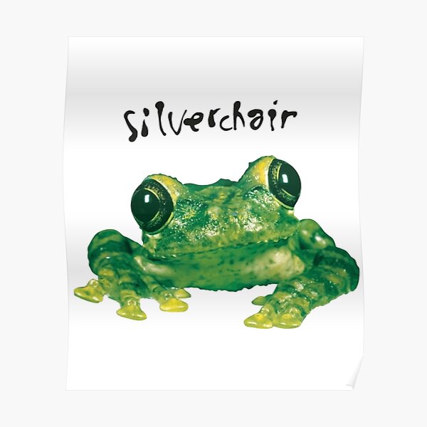 1995 RARE Silverchair - Frogstomp _95 Frog Double-Sided Concert Vintage T-Shirt Poster
