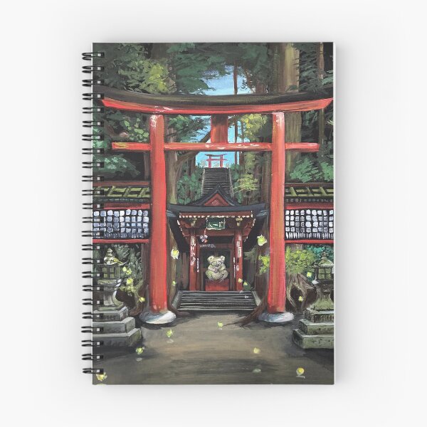 Item preview, Japanese Shinto Shrine Art Print designed and sold by Sabrina Owings.