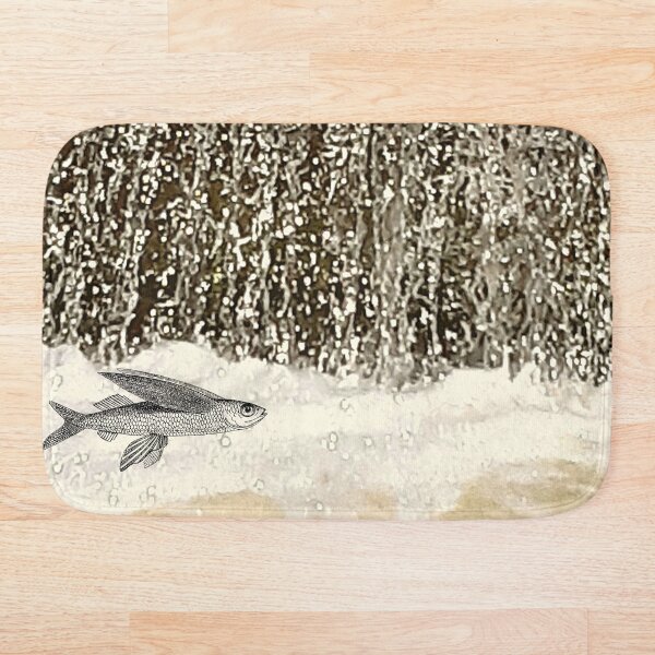 Item preview, waterfall photo with fish drawing designed and sold by Lorie Data.