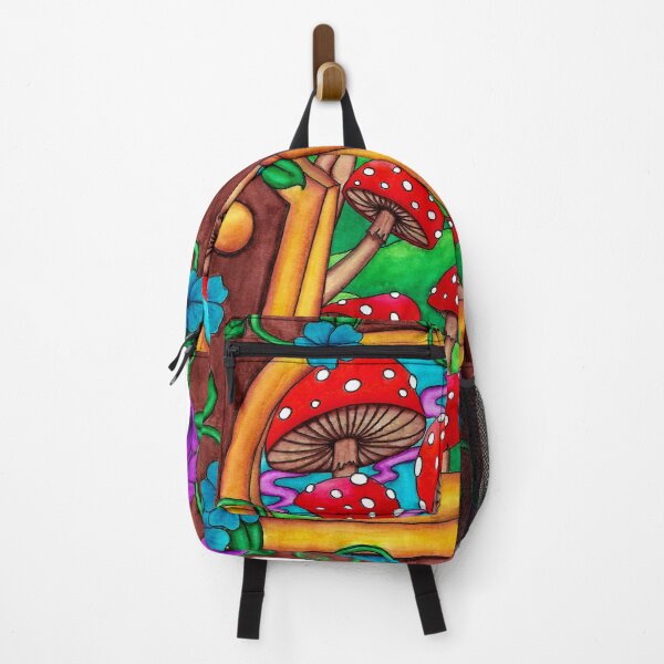 Item preview, Looking into Mushroom Kingdom designed and sold by Tabby's Tangled Art.