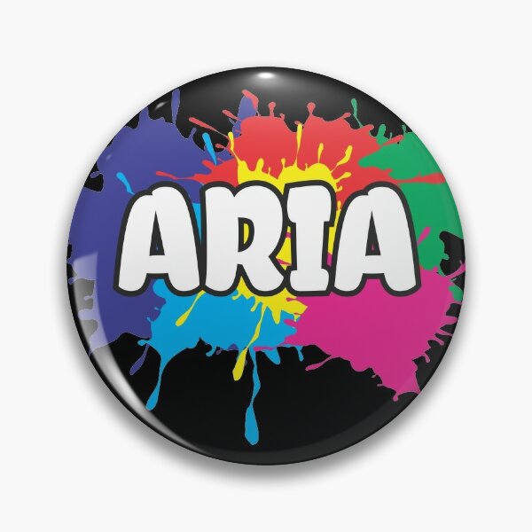Aria Name Meaning Pins and Buttons for Sale