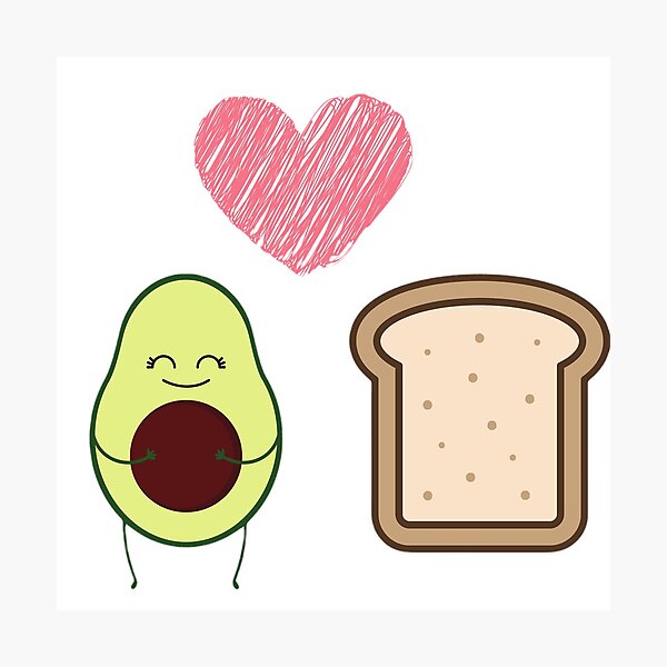 Item preview, avacado toast designed and sold by JocelynCrafts.