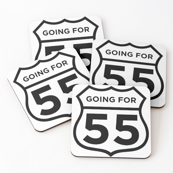 Item preview, Glasgow Rangers Going for 55 (Route 66 Style) designed and sold by trueblueapparel.