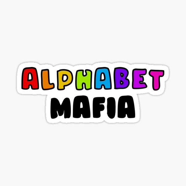 Alphabet mafia lgbtqia Sticker