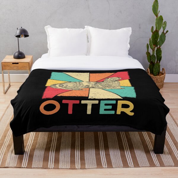 Item preview, Vintage Retro Style Otter Animal - Funny Otter Gift designed and sold by CreativeVez.