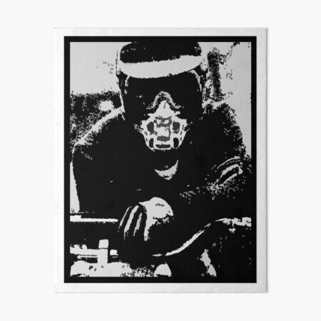 Race Face Art Board Print