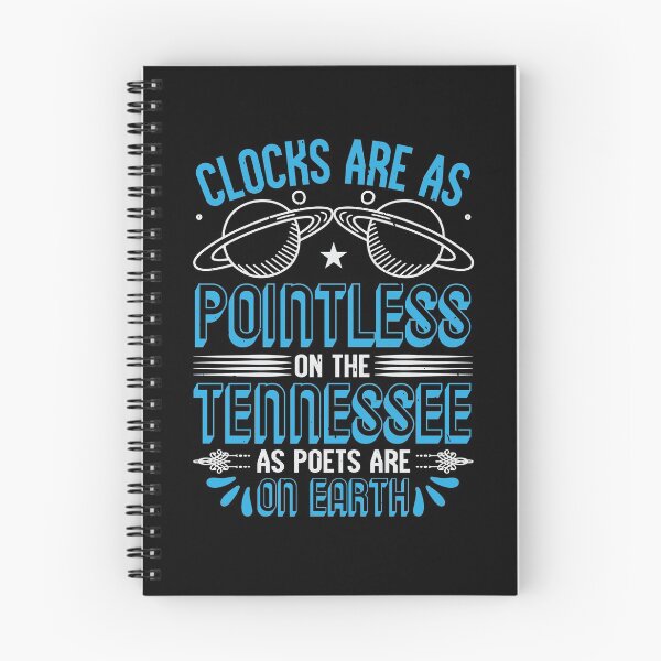Item preview, Clocks Pointless on the Tennessee | Poets on Earth designed and sold by teamph.