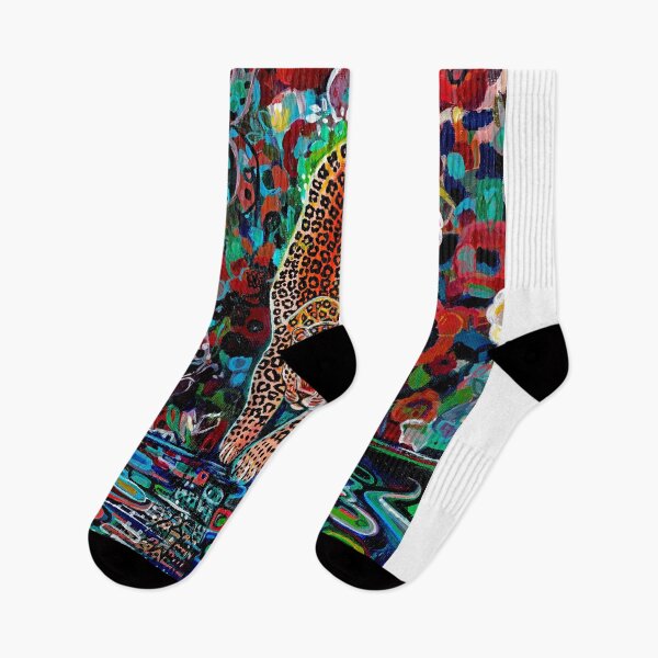 Item preview, Leopard's Reflection designed and sold by Genevieve Esson.