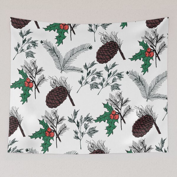 Item preview, Pine Cones And Branches designed and sold by galleasstudio.