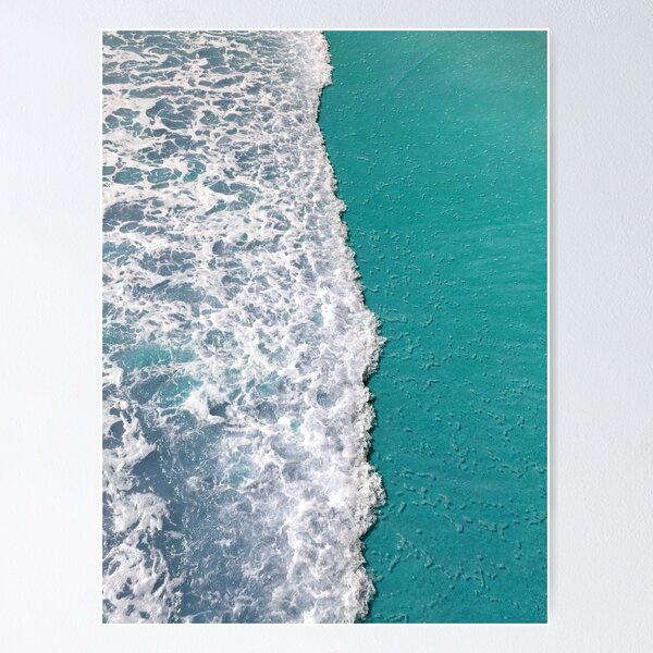 Item preview, Olas del mar azul salado designed and sold by BSOD.