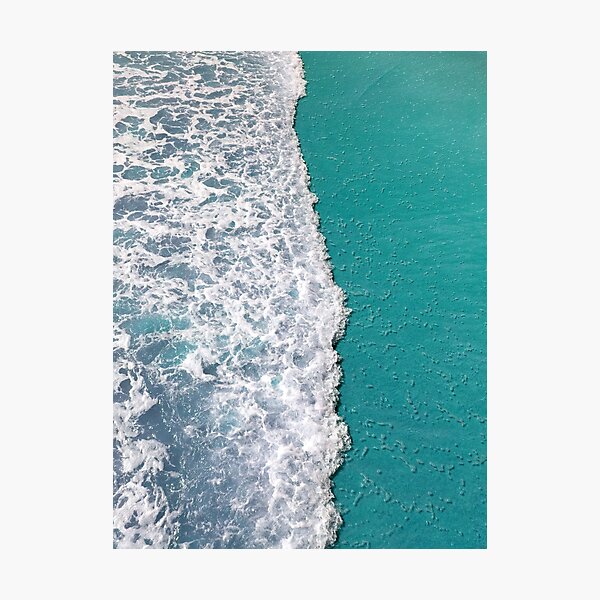 Item preview, Salty Blue Sea Waves designed and sold by BSOD.