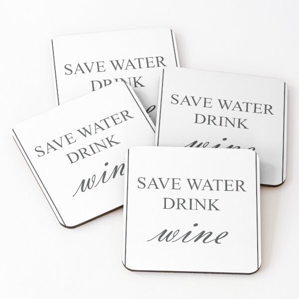 Item preview, Save Water Drink Wine 482 Watercolor Map Yoga Quot designed and sold by vividpixelusa.