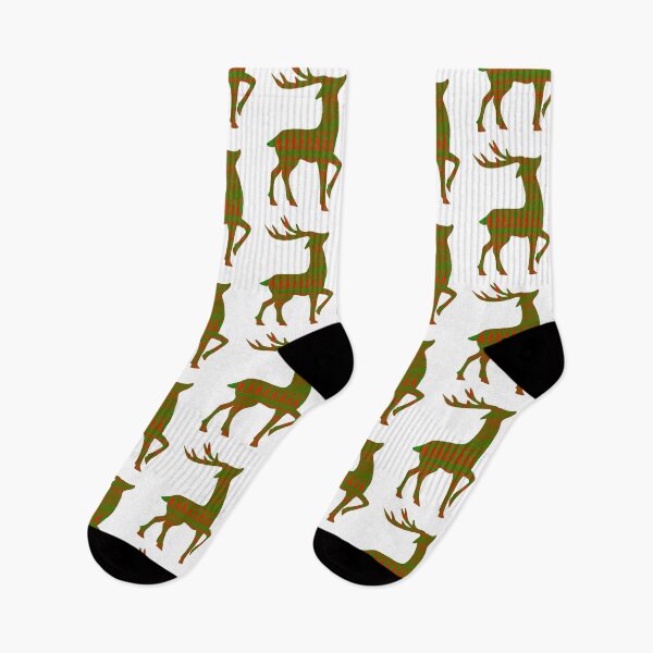 Item preview, Red And Green Reindeer Design designed and sold by missmann.