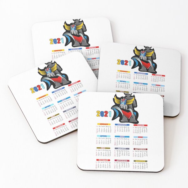 Item preview, 2021 Goldorak CALENDAR, Grendizer CALENDAR designed and sold by Lighvision.