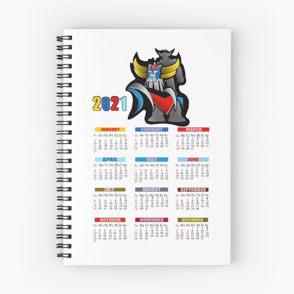 Item preview, 2021 Goldorak CALENDAR, Grendizer CALENDAR designed and sold by Lighvision.