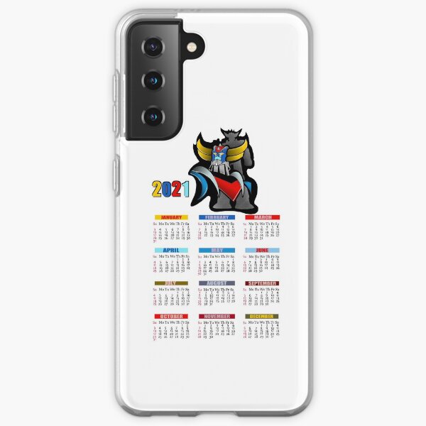 CALENDRIER Goldorak 2021, CALENDRIER Goldorak Coque souple Samsung Galaxy