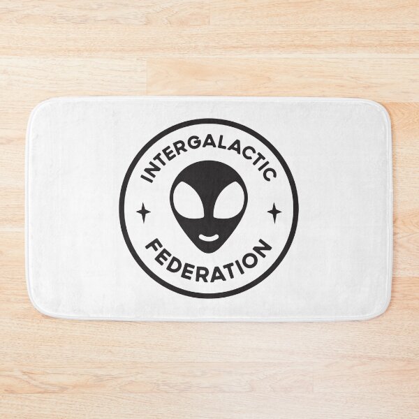 Item preview, Intergalactic Federation Alien Logo designed and sold by DoomSalad.