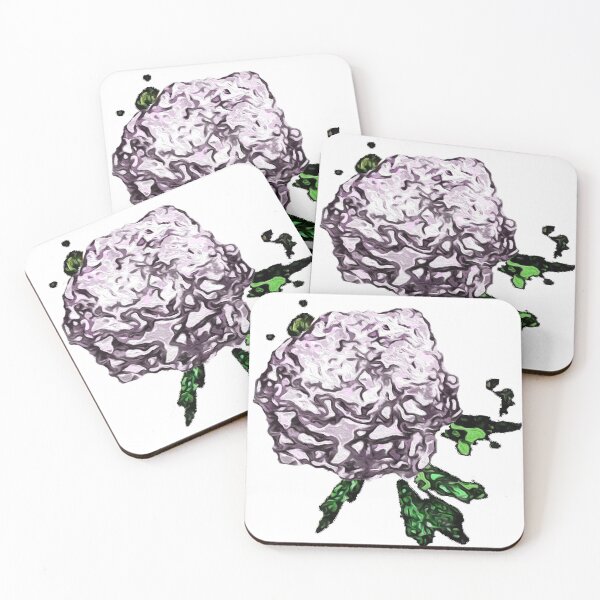Item preview, Pink Peony With Abstract Accents designed and sold by AMGImpressions.