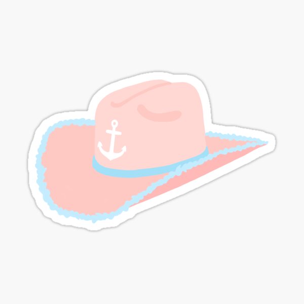 DeeGee Cowgirl Hat Sticker