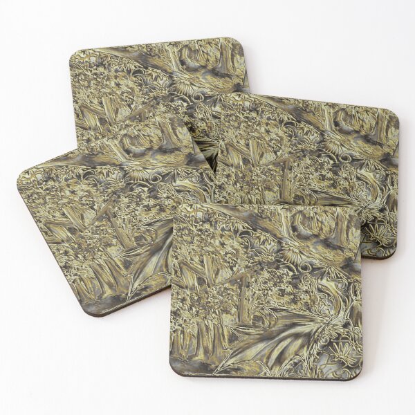 Item preview, Metallic Gold Forest  designed and sold by Korroby.