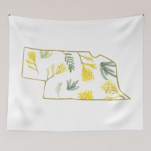 Item preview, Nebraska Outline State Flower designed and sold by alpaulsen18.