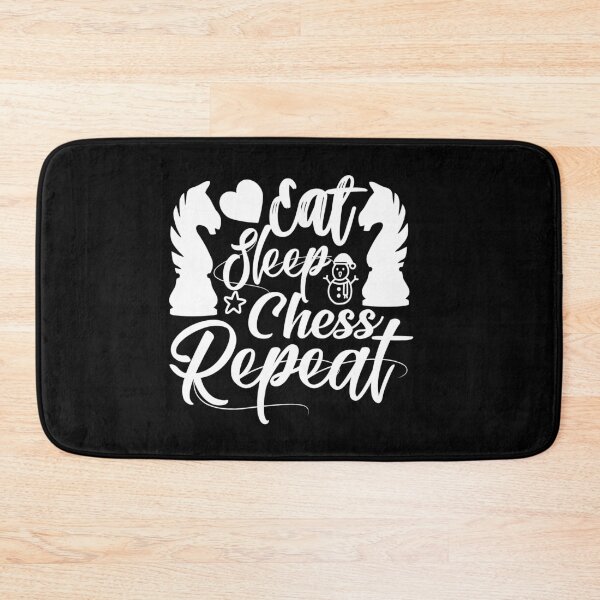 Item preview, Eat Sleep Chess Repeat  designed and sold by buzz1days.