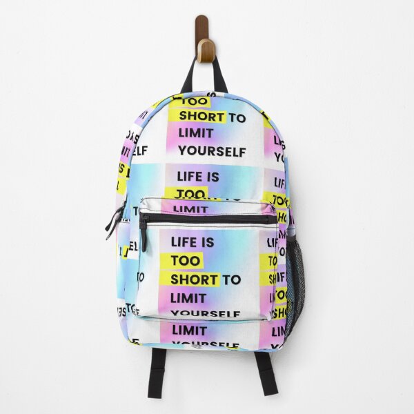 Item preview, Life is too short to limit yourself designed and sold by Aura __Print.