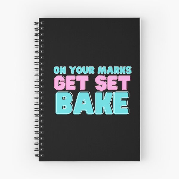 Item preview, On Your Marks Get Set Bake - Great British Baking designed and sold by KarolinaPaz.