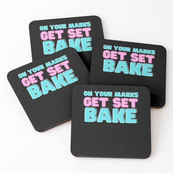 Item preview, On Your Marks Get Set Bake - Great British Baking designed and sold by KarolinaPaz.