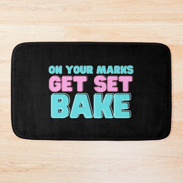 Item preview, On Your Marks Get Set Bake - Great British Baking designed and sold by KarolinaPaz.