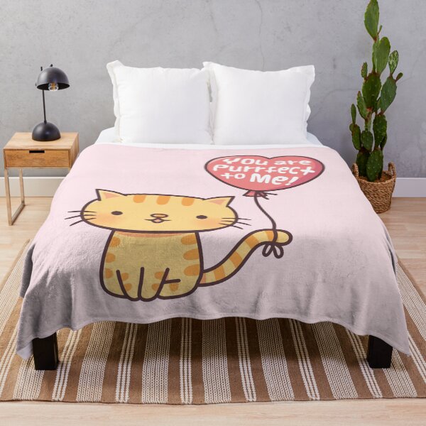 Item preview, Cute You Are Purrfect To Me Kitty Cat Love Pun designed and sold by rustydoodle.