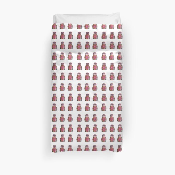 Hippy Robots Duvet Cover