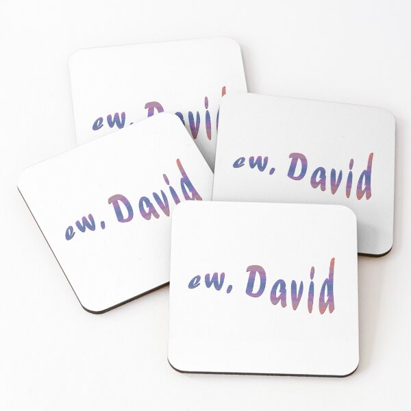 Item preview, Ew, David. in purple and pink degradé designed and sold by thetholab.