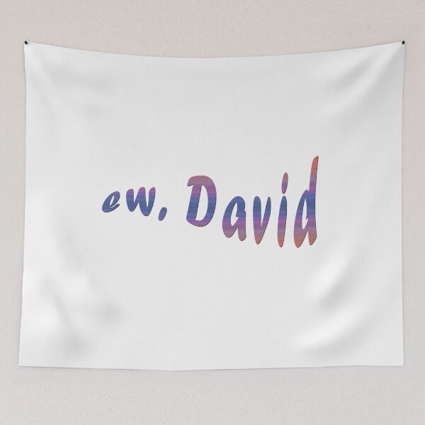 Item preview, Ew, David. in purple and pink degradé designed and sold by thetholab.