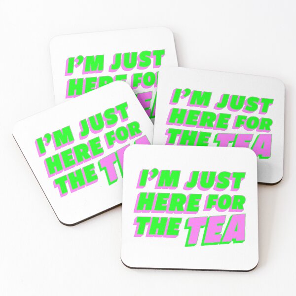 Item preview, I'm Just Here For The Tea designed and sold by ColorRitual.