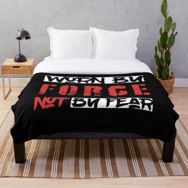 Item preview, worn by force not by fear funny quote designed and sold by caidi.