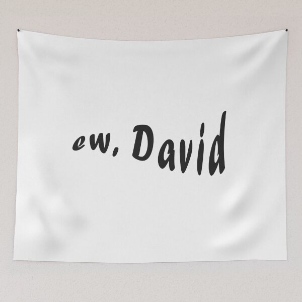 Item preview, Ew, David. in black designed and sold by thetholab.