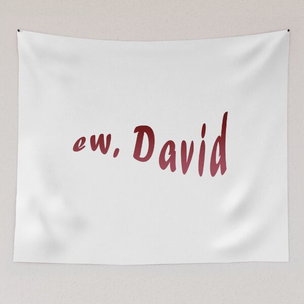 Item preview, Ew, David. in pink and red designed and sold by thetholab.