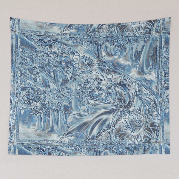 Item preview, Metallic Frosty Forest  designed and sold by Korroby.