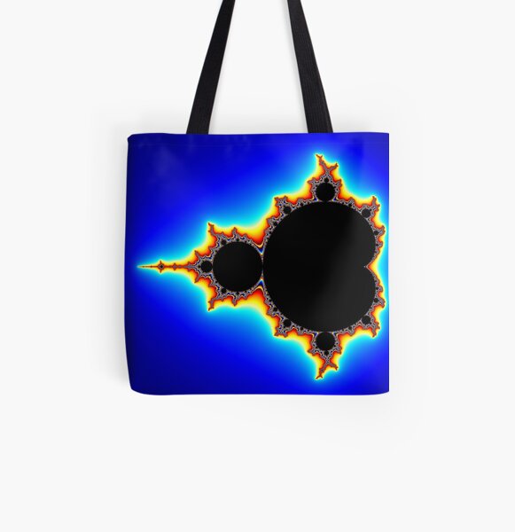 Benoit B. Madelbrot's Mandelbrot Set All Over Print Tote Bag