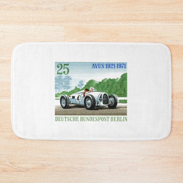 Item preview, 1971 GERMANY Audi Avus Automobile Race Stamp designed and sold by retrographics.
