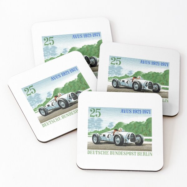 Artikelvorschau, 1971 DEUTSCHLAND Audi Avus Automobil-Rennstempel entworfen und verkauft von retrographics.