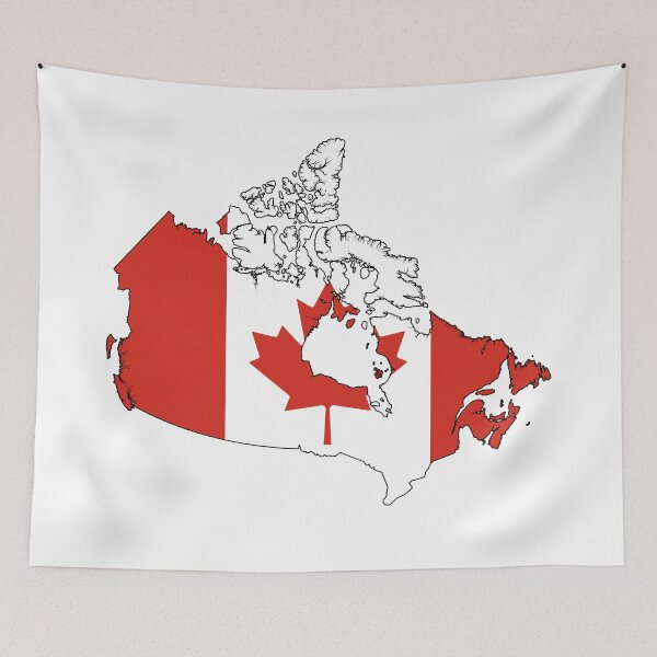 Item preview, Canada Map + Flag designed and sold by samvschantz.