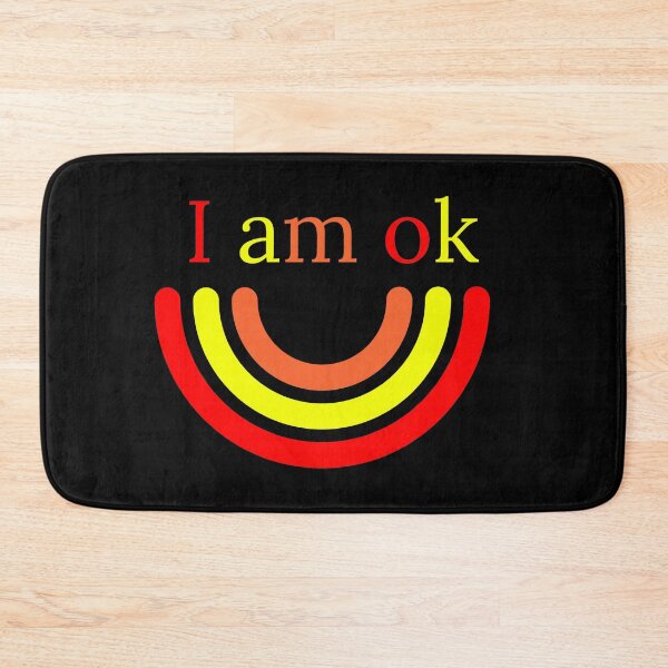Item preview, I am ok - rainbow red, yellow orange designed and sold by Erick  Tezó.