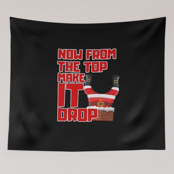 Item preview, Now from The Top Make It Drop Santa Merry Christmas 2020 designed and sold by chris-ellis-art.